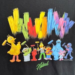 NWT champions x blank slate Sesame Street size small tshirt